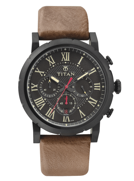 Titan purple cheap dial watch