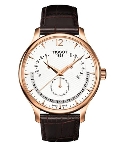 Reloj Tissot T0636373603700 con esfera redonda para hombre